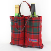 Wine Carrier, Tartan, Grant Tartan